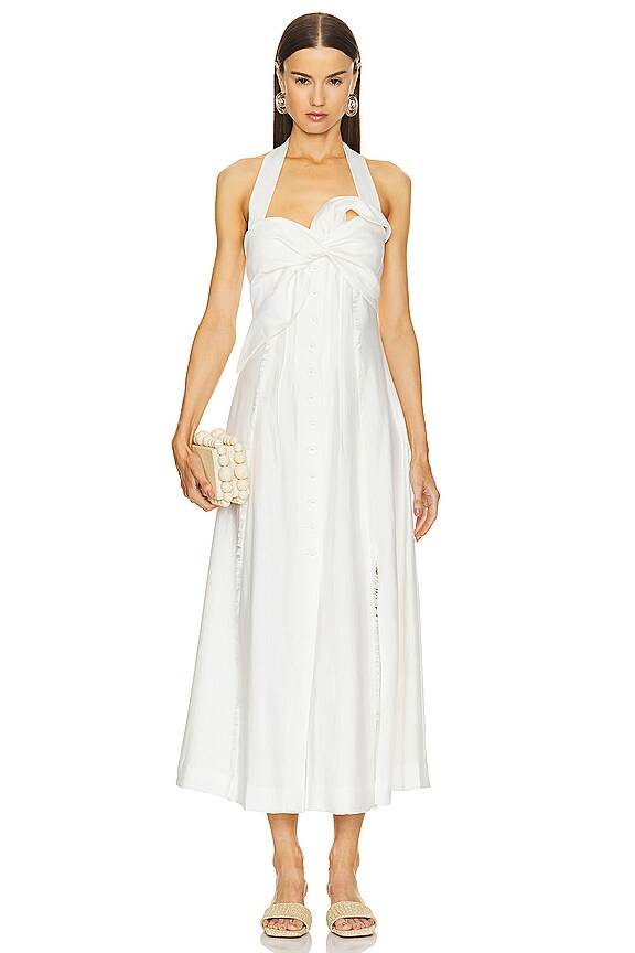 view 2 of 4 ПЛАТЬЕ МИДИ BRYLIE in Off White