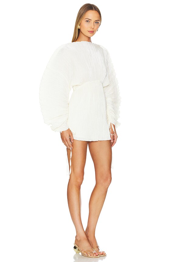 view 2 of 3 ROBE COURTE ZAMARIAH in Off White