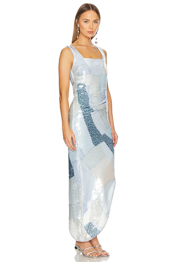 view 2 of 4 Junie Dress in Blue Multi