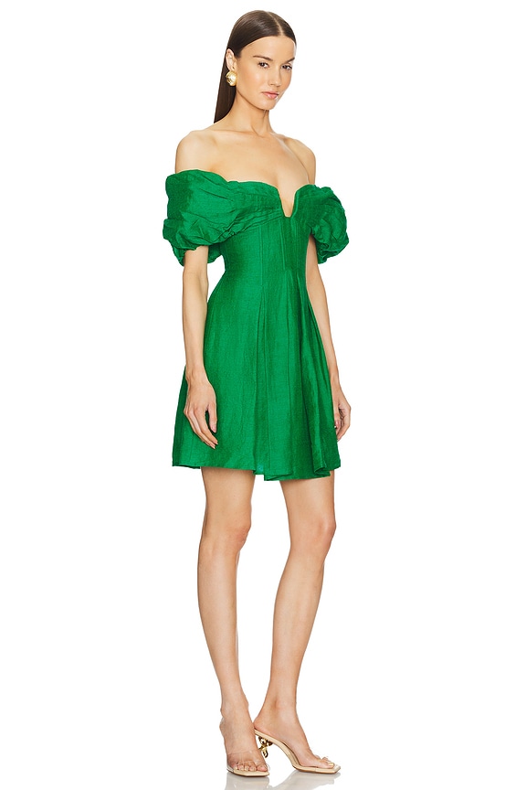 view 2 of 3 Lissett Dress in Malachite