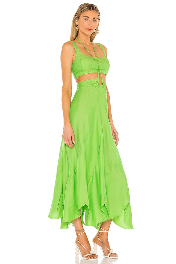 view 2 of 3 Eileen Dress in Fern