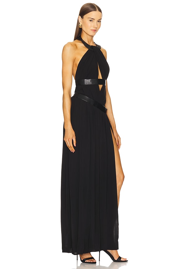 view 2 of 5 Akshara Gown in Black