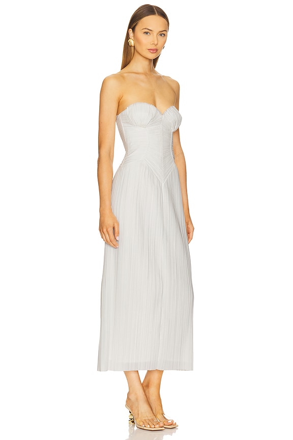 view 2 of 3 Ashika Gown in Off White