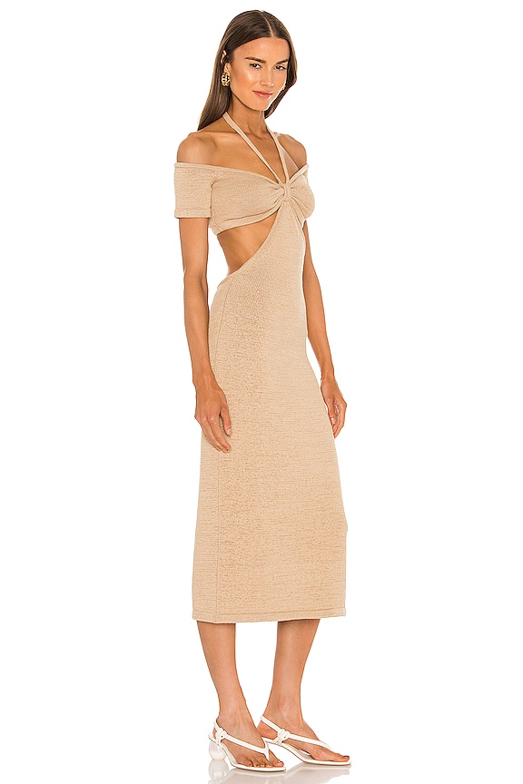 view 2 of 3 Alicia Knit Dress in Sand