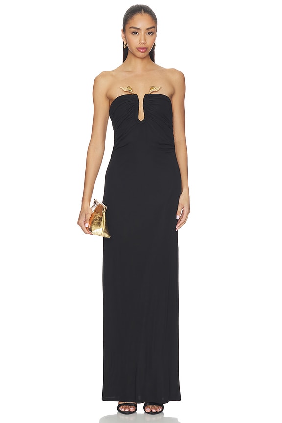 view 1 of 4 VESTIDO EMIR in Black