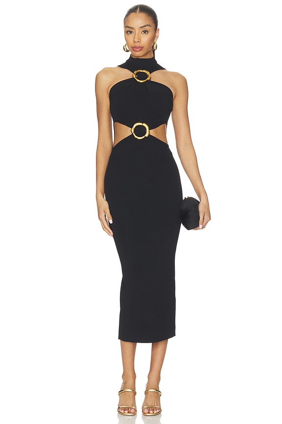 view 1 of 3 ROBE AMBAR in Black