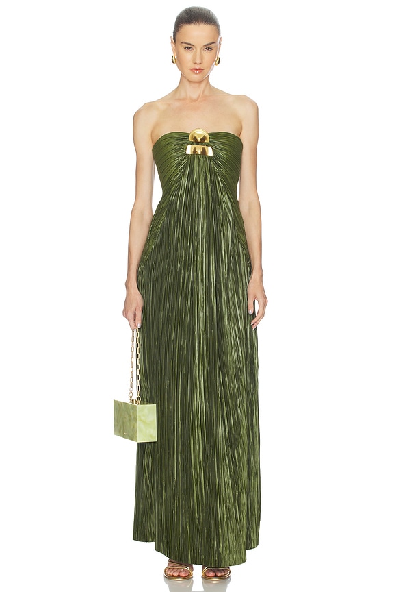 view 1 of 4 VESTIDO SEQUOIA in Deep Pasture