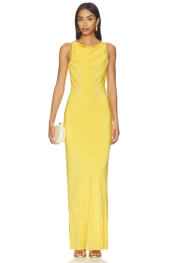 view 2 of 4 Celestina Dress in Canary