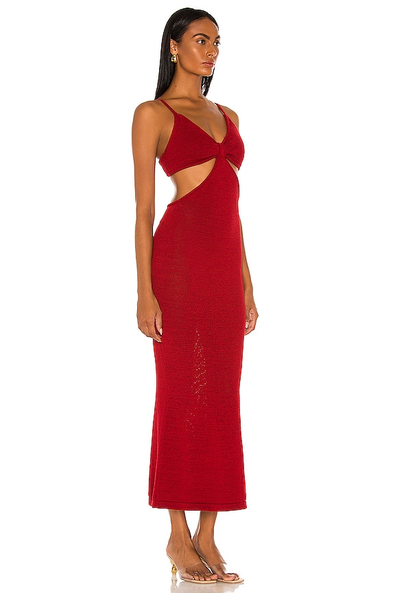 view 2 of 3 Serita Knit Dress in Begonia