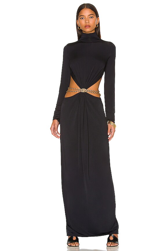 view 1 of 3 ROBE DE SOIRÉE GENEVIEVE in Black