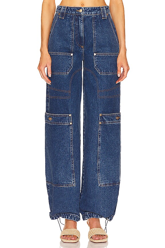 view 2 of 5 JAMBES LARGES WYNN in Indigo