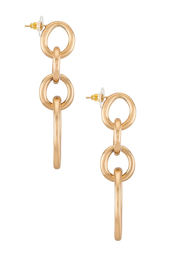 view 2 of 2 Reyes Earring in Brass