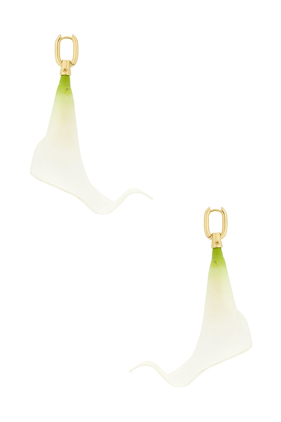 view 2 of 2 PENDIENTE CALISTA in White