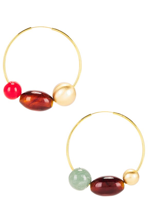 view 2 of 3 BOUCLES D'OREILLES MERIDA in Bauble Multi