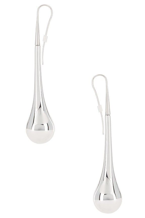 view 2 of 2 Charisse Earring in Shiny Silver