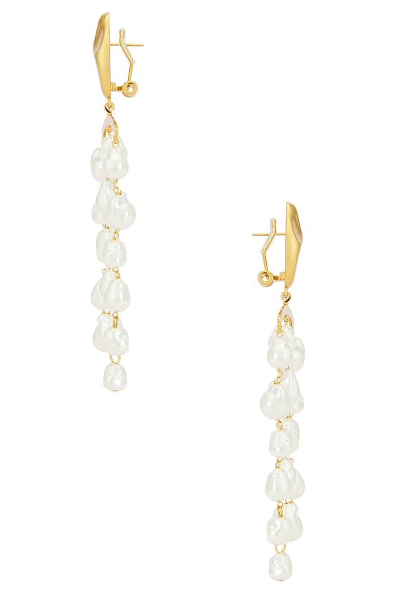 view 2 of 2 Shivani Earring in Antique Brass