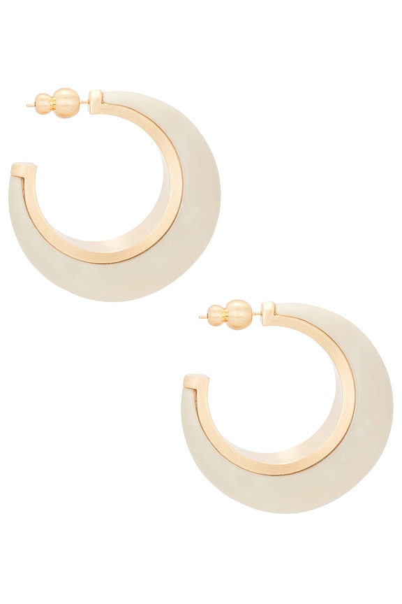 view 2 of 3 Mona Earring in Travertine