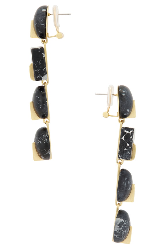 view 2 of 2 Laguna Earring in Black Multi