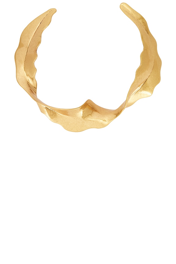 view 2 of 4 Giada Choker Necklace in Antique Brass Antique Brass