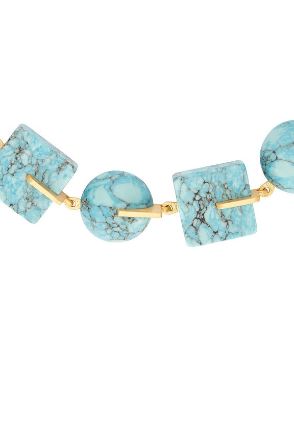 view 2 of 3 Laguna Choker Necklace in Ibiza Turquoise Ibiza Turquoise