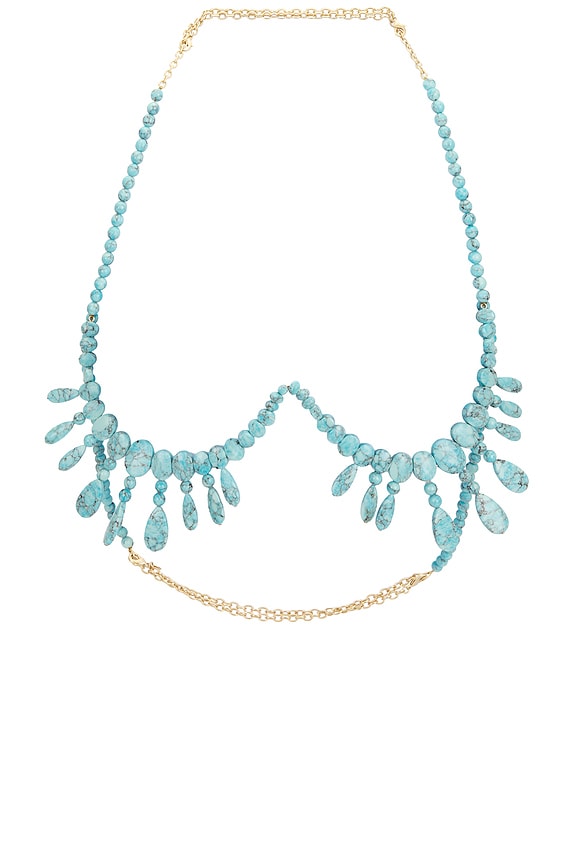 view 1 of 2 Gabrie Bralette in Ibiza Turquoise Ibiza Turquoise