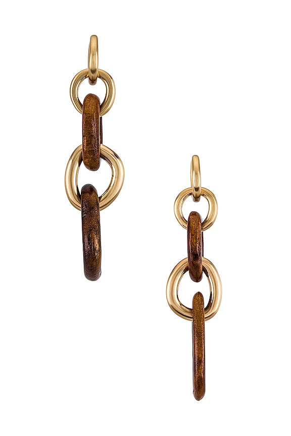 view 1 of 2 Reyes Earring in Chestnut