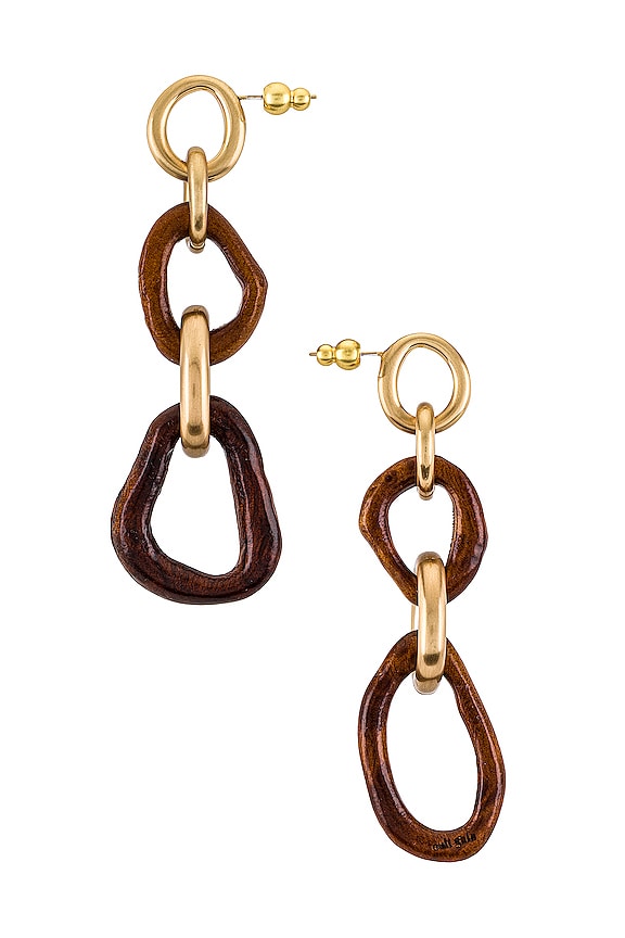 view 2 of 2 Reyes Earring in Chestnut