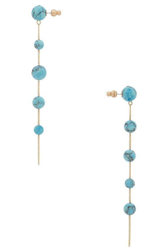 view 2 of 2 PENDIENTE ATUM in Ibiza Turquoise Ibiza Turquoise