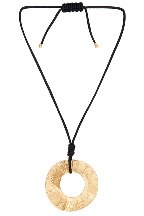 view 1 of 2 COLLAR COLGANTE REN in Brushed Brass