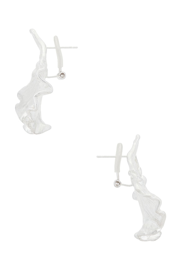 view 2 of 2 PENDIENTES VISTOSOS IRIS in Antique Silver