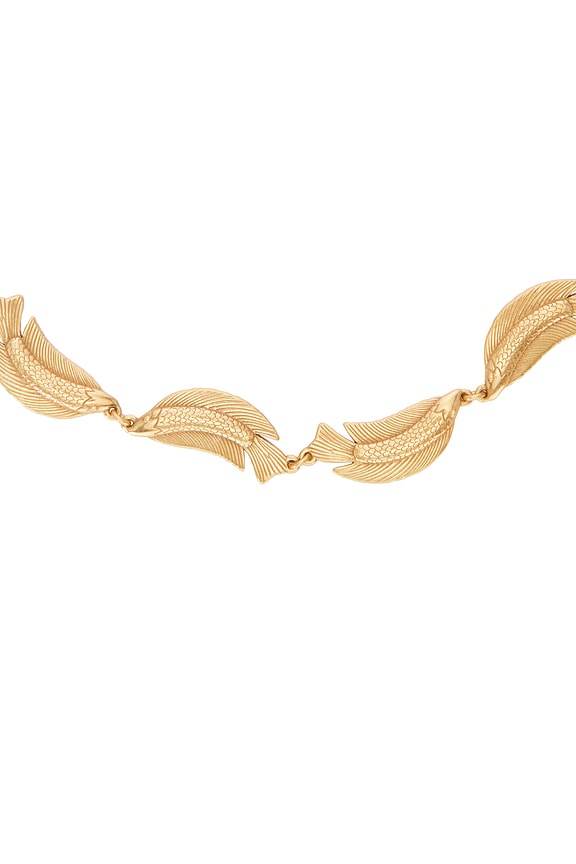 view 2 of 2 Neemo Necklace in Antique Brass