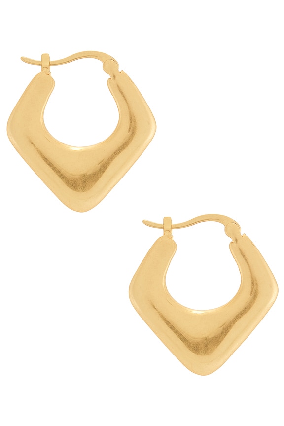 view 2 of 3 Leila Earring in Antique Brass