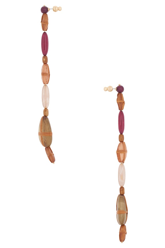 view 2 of 2 Tygra Earring in Luwak Mult