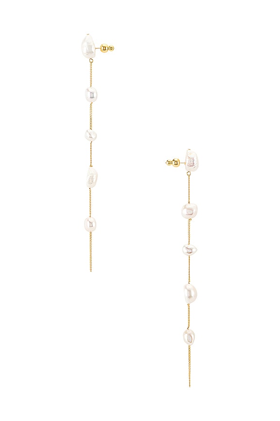 view 2 of 2 Atum Earring in Pearl