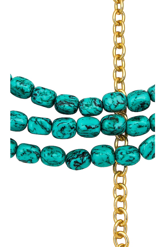 view 2 of 2 GARGANTILLA NORA in Turquoise