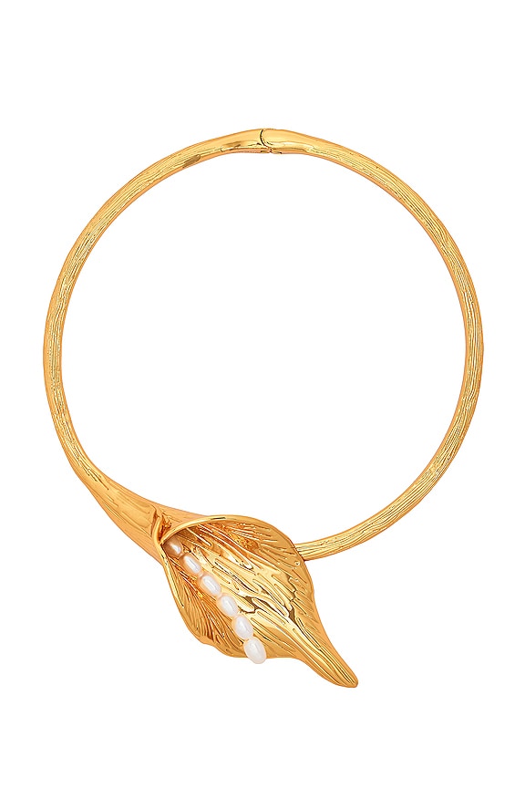 view 2 of 3 Calla Choker in Gold