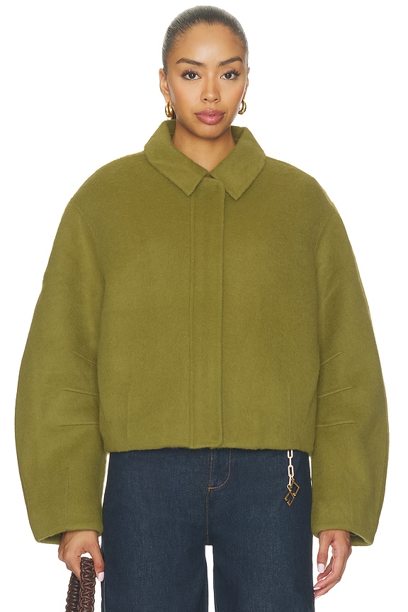 view 2 of 5 Reena Outerwear in Chive