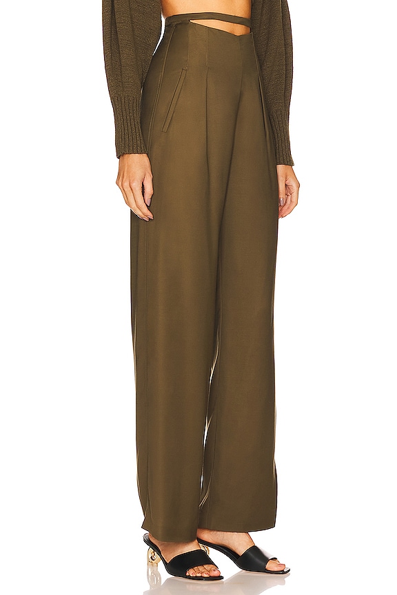 view 2 of 4 Tasha Pant in Brown in Advieh