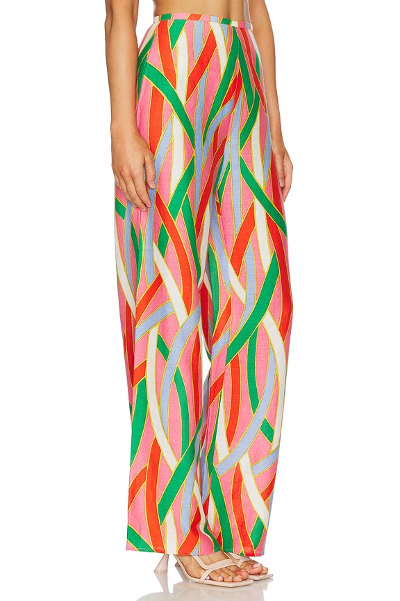 view 2 of 4 Lane Pant in Vintage Stripe Print