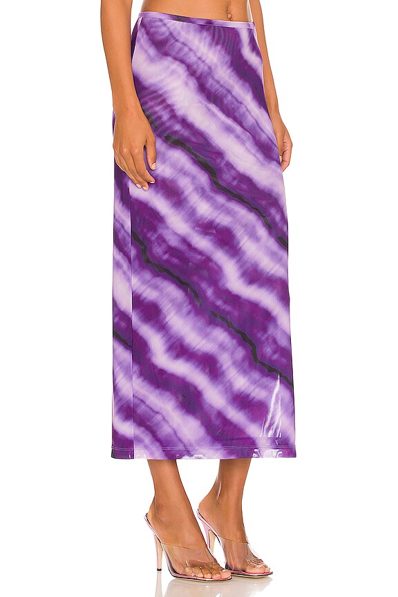 view 2 of 4 x BRATZ Meygan Skirt in Grape Dust Dye