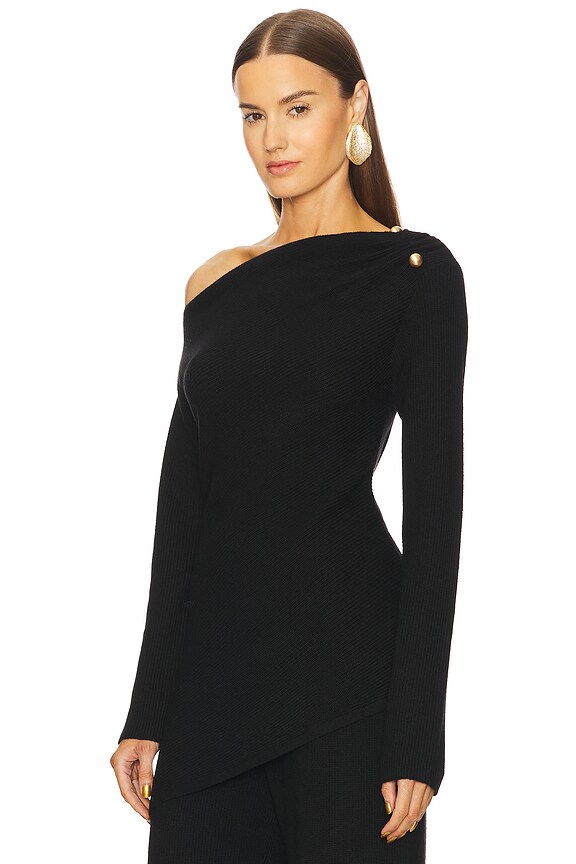 view 2 of 4 Elory Knit Top in Black