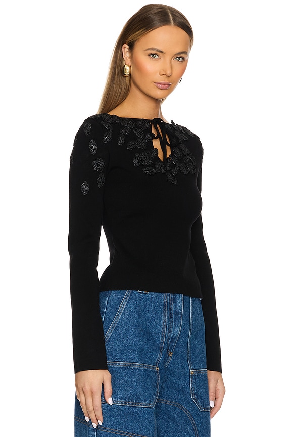 view 2 of 5 Livie Knit Top in Black