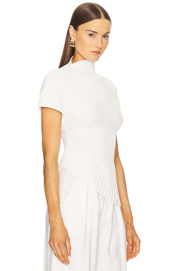 view 2 of 6 ТОП ANNEMIE KNIT in Off White