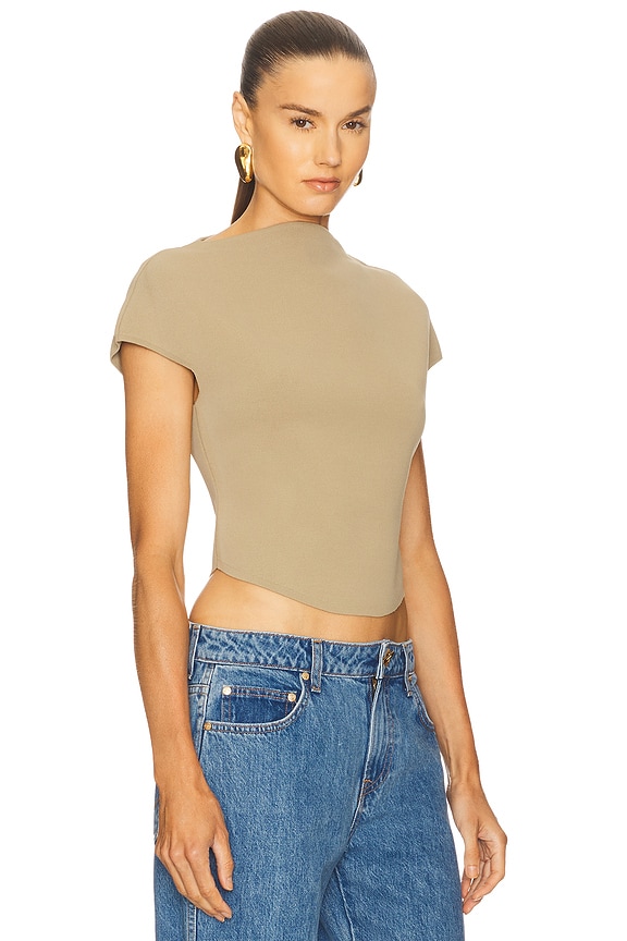 view 2 of 4 Virginiana Knit Top in Nutmeg