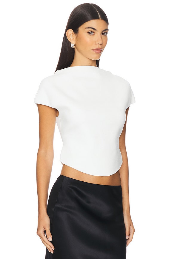 view 2 of 4 Virginiana Knit Top in Off White