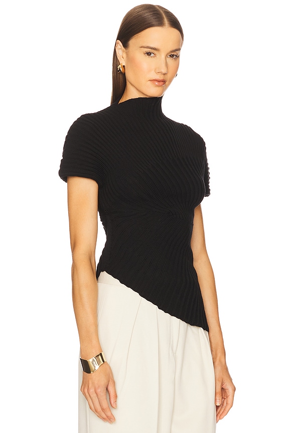 view 2 of 4 Annemie Knit Top in Black