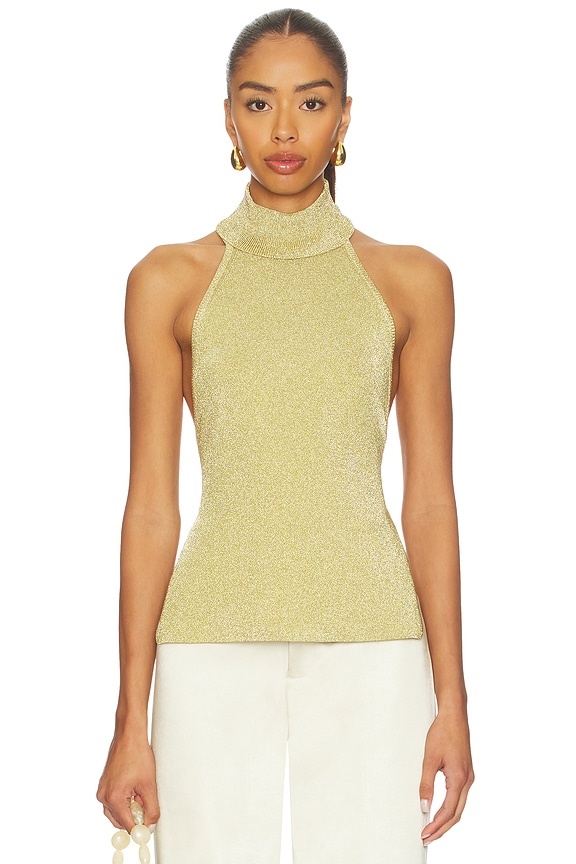 view 2 of 6 Wake Top in Gold