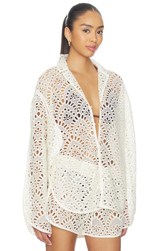 view 2 of 4 Aziza Top in Off White