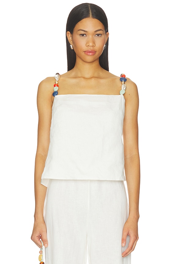 view 2 of 5 Eira Top in Off White