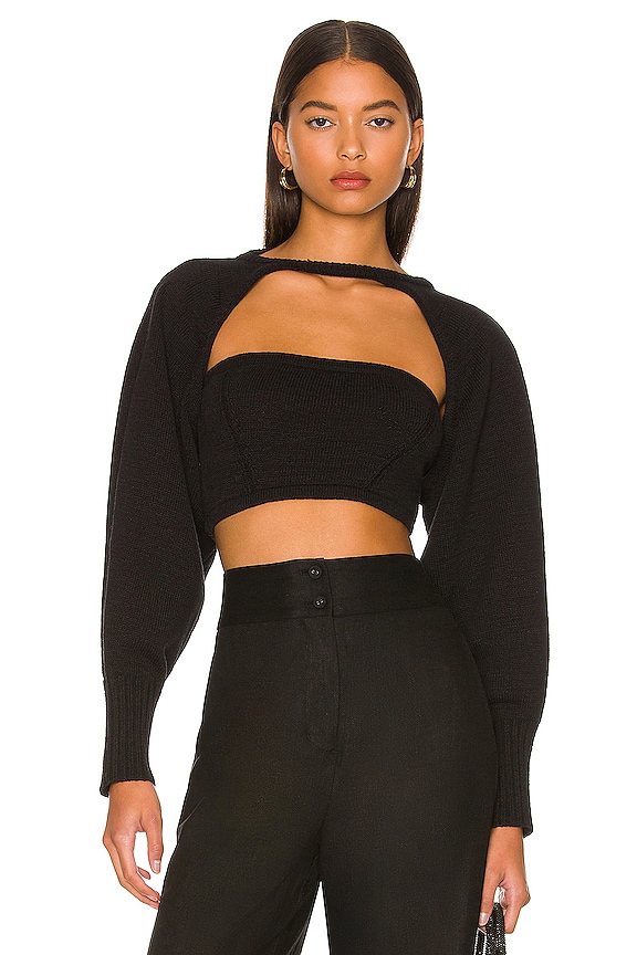 view 1 of 4 Sally Top in Black